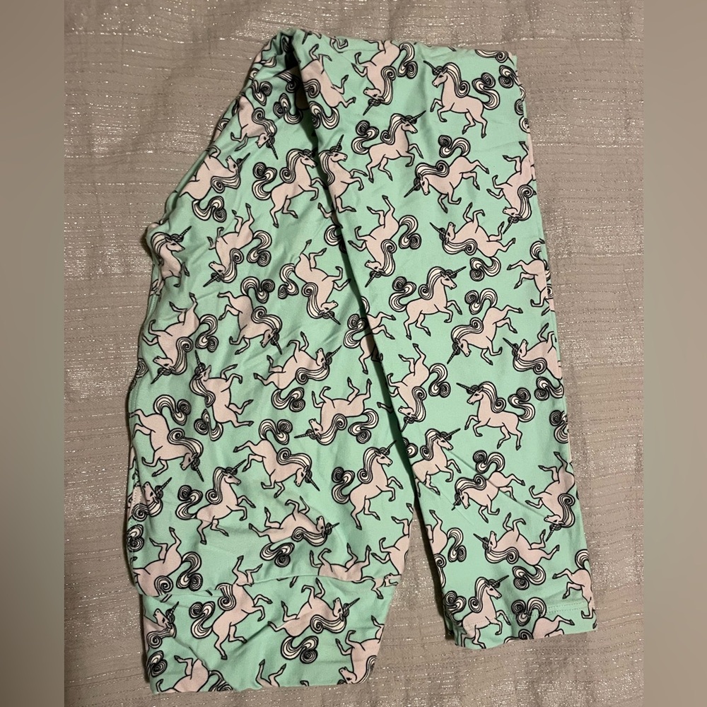 Lularoe One Size Leggings unicorns rare